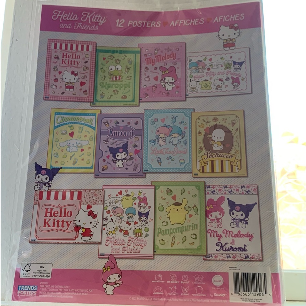 Hello Kitty and Friend Posters